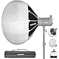 NEEWER 35"/90cm Lantern Softbox One Step Quick Release, 360° Light Diffuser with Skirt, Bowens Mount for Video Light CB60 CB100 CB150 Compatible with Aputure Light 600d Amaran 60x Godox SL60W, NS90L