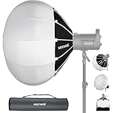 NEEWER 65cm Softbox Lanterne,Libération Rapide,Diffuseur De Lumière 360°avec Jupe,Bowens Mount