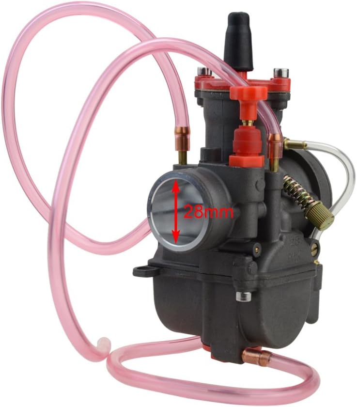 GOOFIT PWK28 Motorcycle Carburetor Replacement for 125cc-150cc ATV Carb Racing pocket bike Dirt Performance motorcycle ATV Quads - Image 3