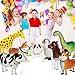 5pcs Walking Pet Animal Balloons Kids toys Party Favors Gifts for Girls Air Walker group-F