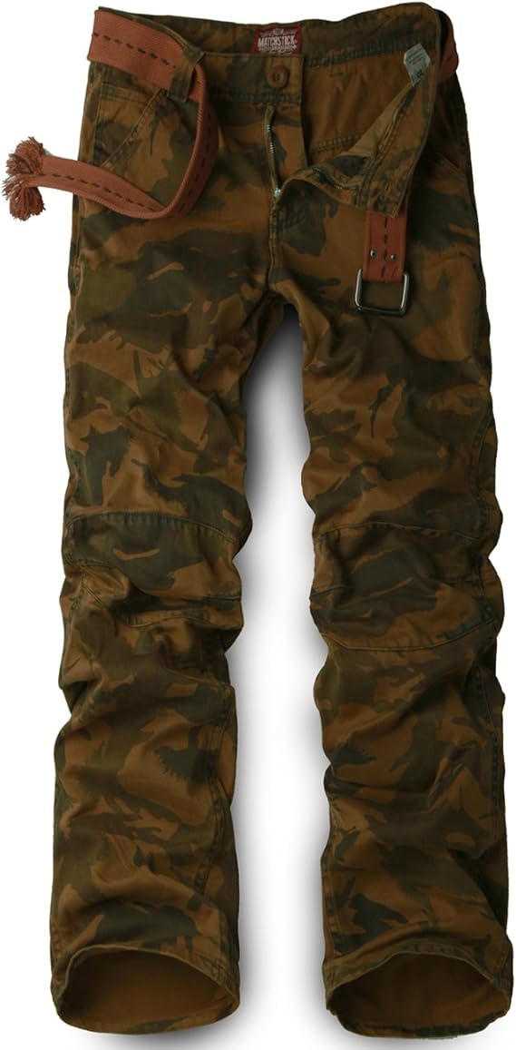 Match Men's Desert Camouflage Pants BDU Military Pants8019M (W32(84cm86cm), Desert