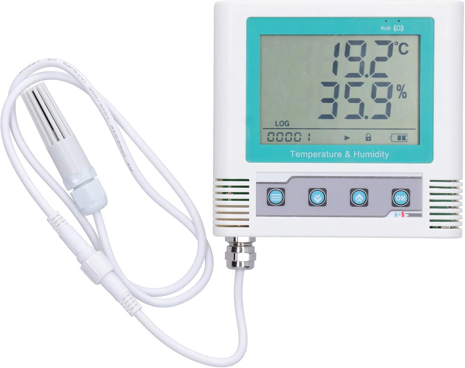 Temperature Humidity Recorder, USB Humidity Data Recorder, Plastic