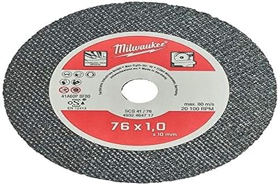 Milwaukee Fine Cutting Disc for Steel 76 mm 5 pcs SCS 41-76