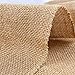 OurWarm 12 x 108 Inch Hessian Burlap Table Runner, Natural Jute Table Runners for Country Vintage Wedding Decoration, Rustic Farmhouse Kitchen Decor