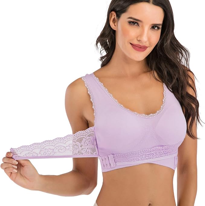 bralette with cross straps in front