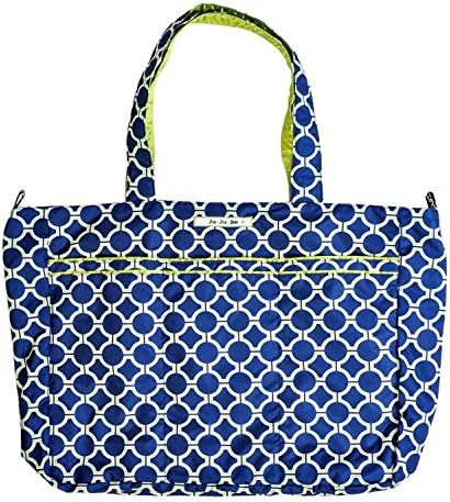 Ju-Ju-Be - Super Be - Zippered Tote Diaper Bag, Royal Envy