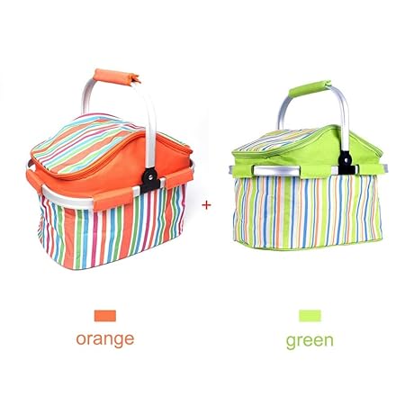 JLWDD 40 x 23 x 25 cm Bolsas Térmicas Comida,Bolsa Nevera para ...