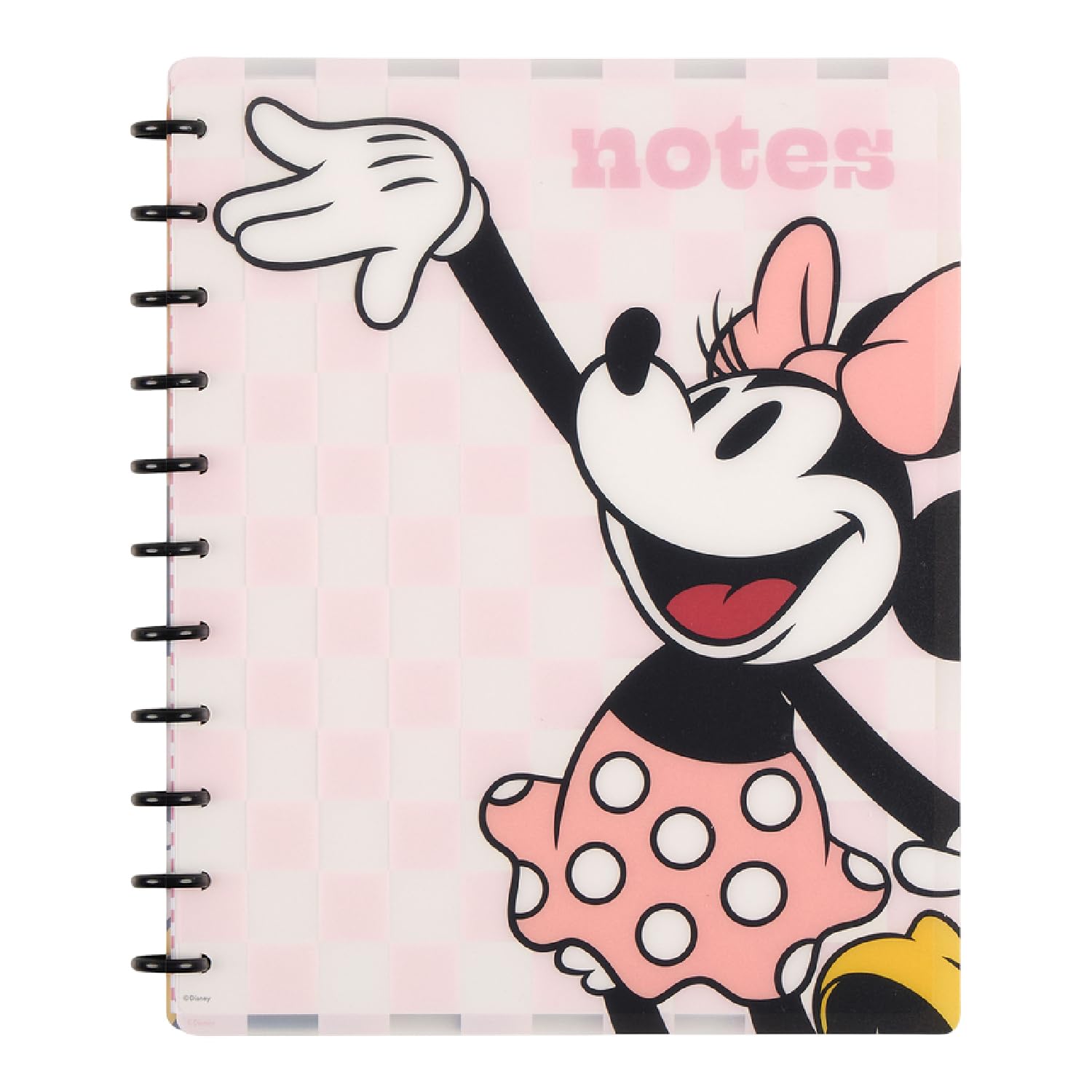 Photo 1 of Happy Planner Disney Daily Notebook for Office, School or Journaling, Disc-Bound Notebook, Big Size, 60 Dot-Lined Pages, Minnie Mouse Theme, Current Classroom