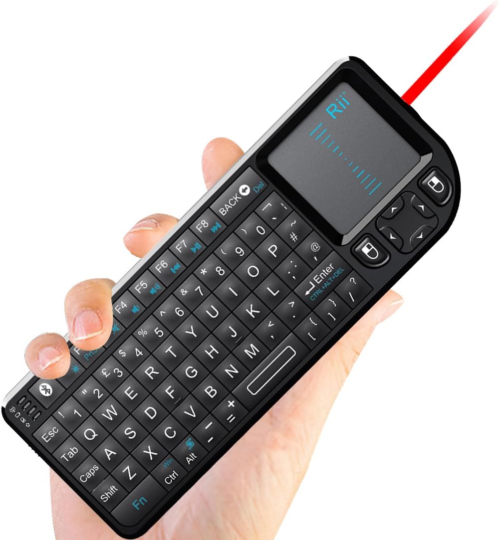 Rii Dual Mode Wireless Keyboard with Touchpad Mouse