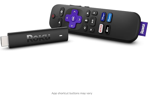Roku Streaming Stick 4K 2021 Device HDR/D. Vision with Roku Voice Remote and TV Controls (Renewed)