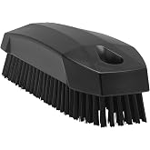 Vikan 64409 Brush,Nail,Stiff,PP/PBT,Black