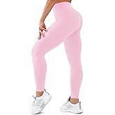 High Waisted Leggings for Women Tummy Control Buttery Soft Yoga Pants Womens Gym Workout Running Leggings