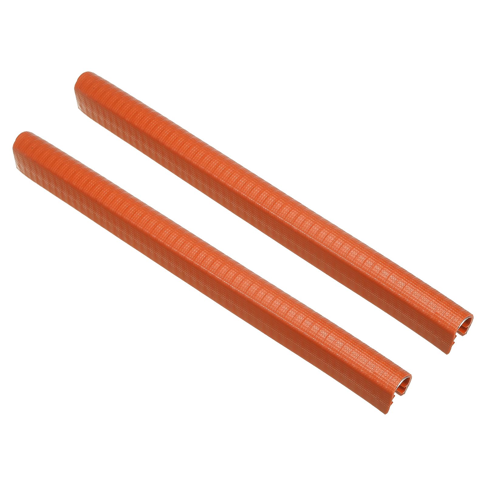 PATIKIL 11.8 Inch Skateboard Deck Guards Protector, 2 Pack Skate Deck Edge Protection Skateboard Protective Gear, Orange