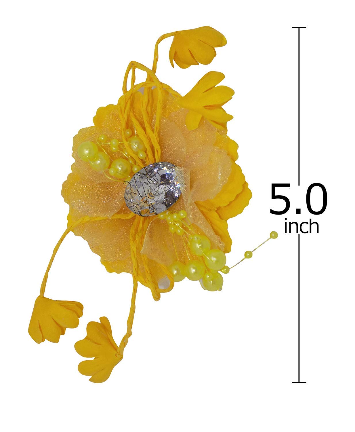 Buy Fully Flower Clip For Hair Artificial Flower Hair Accessories