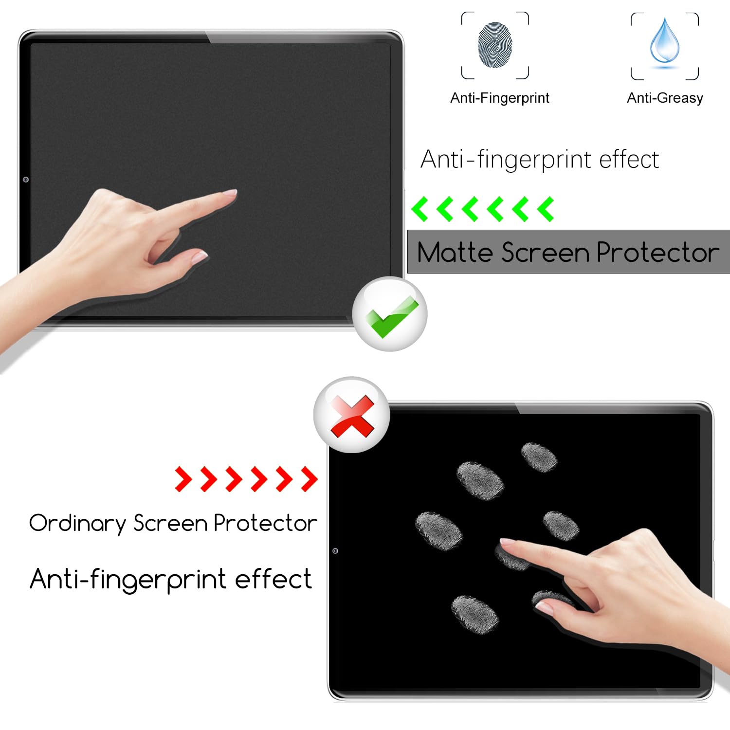 KEANBOLL 3 Pack Anti Glare (Matte) Screen Protector for Kobo Libra Colour 7 Inches 2024 / Kobo Libra 2 E-Reader 7
