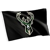 Desert Cactus Milwaukee Bucks Flags Team NBA National Basketball Association 100% Polyester Indoor Outdoor 3x5 feet Flags (Flag C)