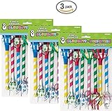 Fancy Fringed Party Blowers, 8ct (3 pack)