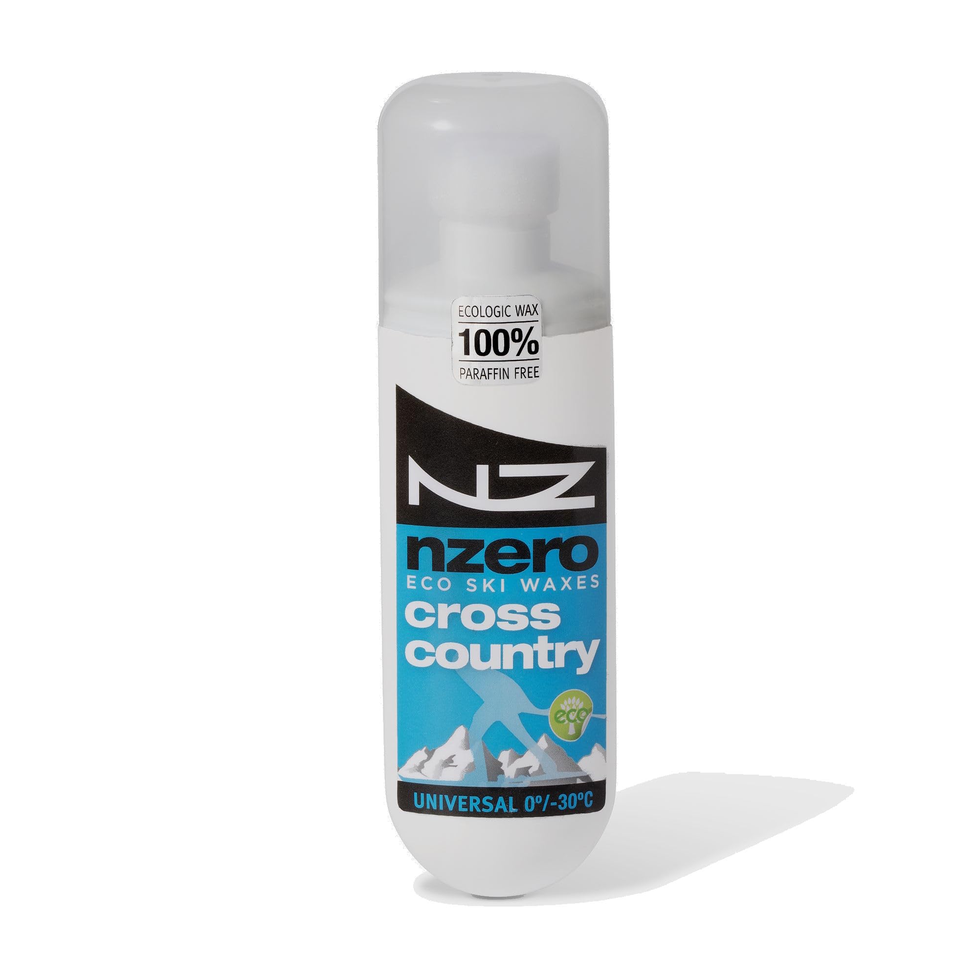 NZERO – Organic liquid wax for Cross Country skis | Suitable for all Mountain snow conditions | organic-material based | Sustainable and Ecological | 100 ml