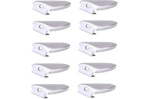 Bass Drum Claw Hook 10pcs Iron Triangle Shape Drum Claw Hook for Bass Drum Parts Accessories，Silver