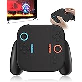 Switch 2 Charging Grip, Charging Grip Stand for Switch 2, Portable NS2 JoyCon Controller Charger with Indicators, USB-C Cable