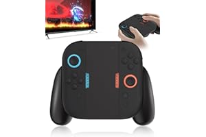 RUNSNAIL Switch 2 Gen JoyCon Charging Grip Compatible with NS & OLED Joycon Controller, Charging Grip Stand for Switch 2, Portable NS2 JoyCon Controller Charger with Indicators, USB-C Cable