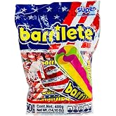 2 Pack Barrilete SUPER &ndash; 100 Count Total (800g / 28.2 oz) &ndash; Chewy Fruit-Flavored Candy from Colombia