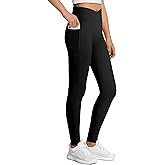 JOCMIC Girls Athletic Leggings High Waist for Kids Yoga Dance Gym Pants with Pocket