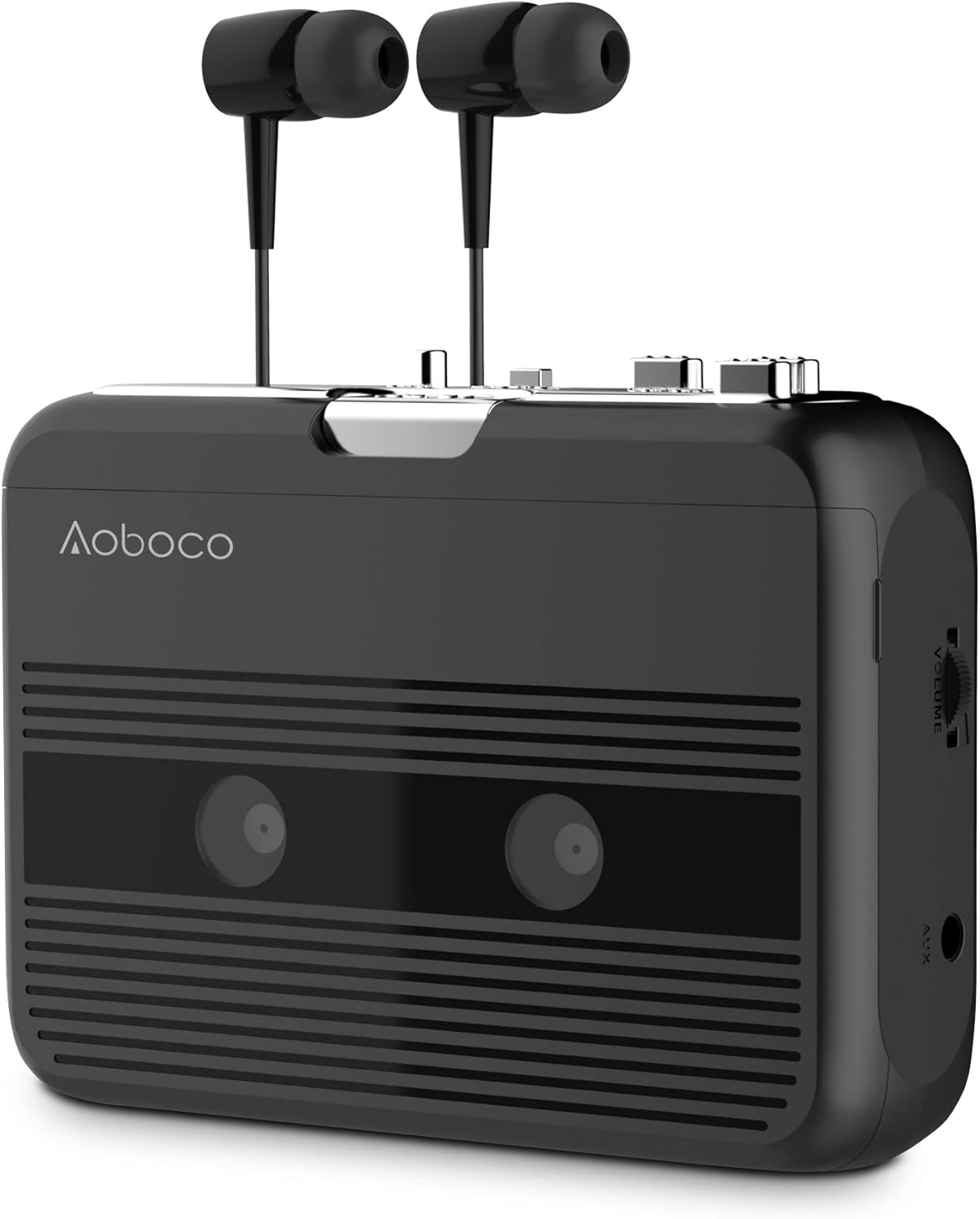 AOBOCO Bluetooth Portable Cassette Player, Tape Player With 3.5mm