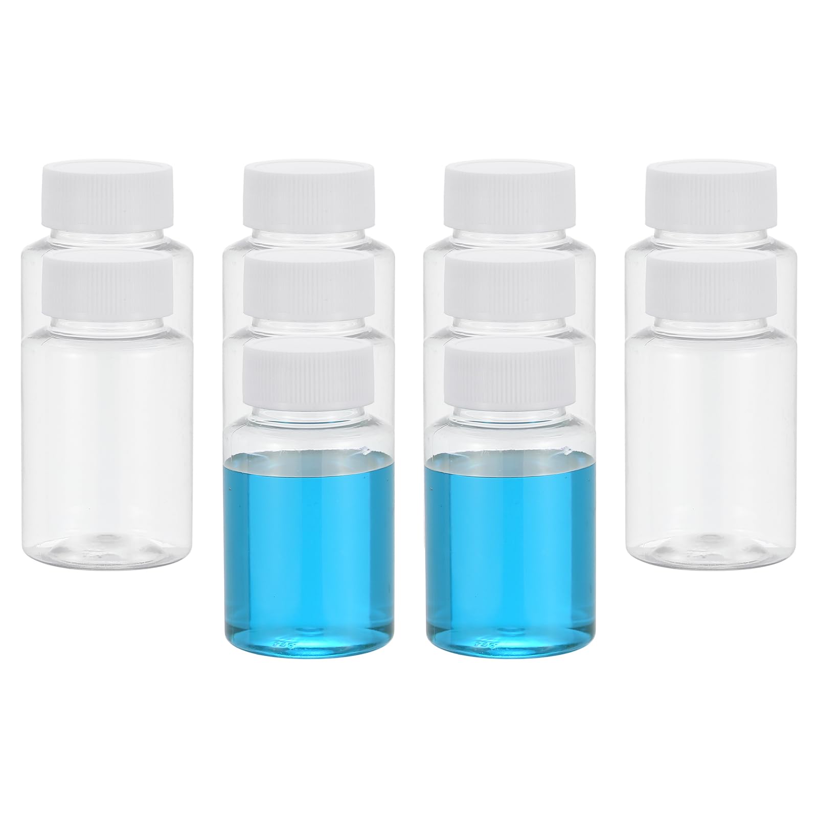 PATIKIL 10 Pcs 100ml Reagent Bottles, PET Wide