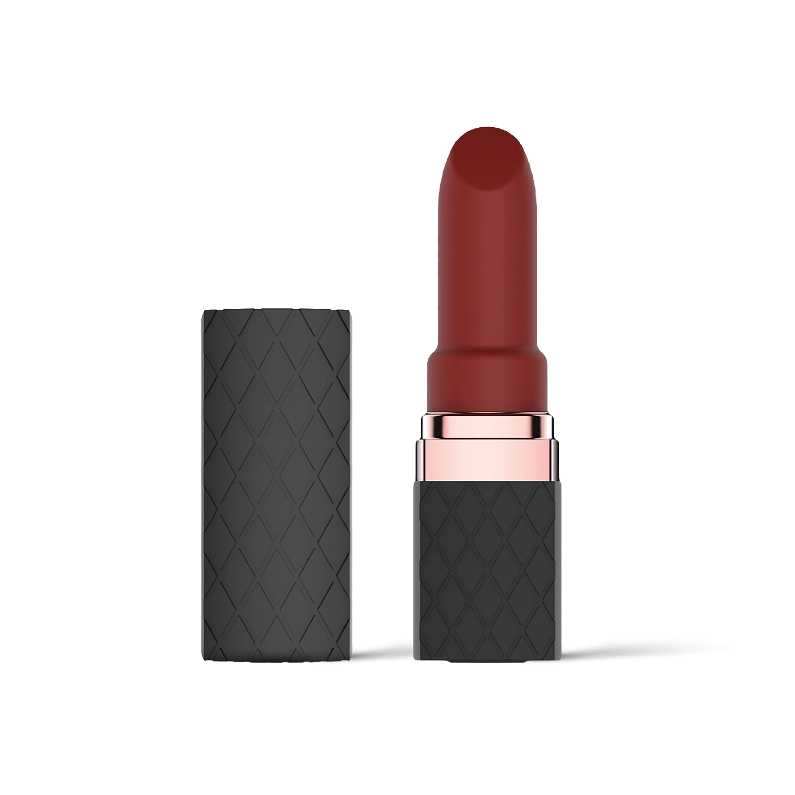 So Divine Amour Rechargeable Luxury Lipstick Vibrator Discreet Vibe Perfect for Travel., 1 Count