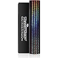 TECKWRAP Holographic Black Carbon Fiber Vinyl Wrap Film Bubble Free Air Release Car Wrap Vinyl Automotive DIY Decals 1ft x 5ft