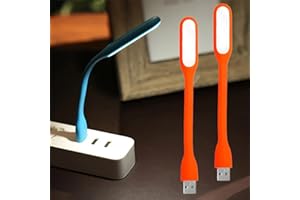 2Pack Mini USB Light for Keyboard - LED Laptop Computer Light, Flexible USB Night Light for Notebook PC, Adjustable Gooseneck