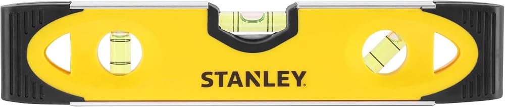 Stanley Shockproof Torpedo Level 230mm Magnetic Plate 0-43-511