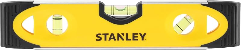 Stanley Shockproof Torpedo Level 230mm Magnetic Plate 0-43-511