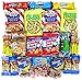Cookies Chips & Candies Variety Pack Bundle Assortment Includes Funyuns, Moon Pies, Pickle In-a Pouch, Potato Skins, Cracker Jacks & More. Box of 50 Items