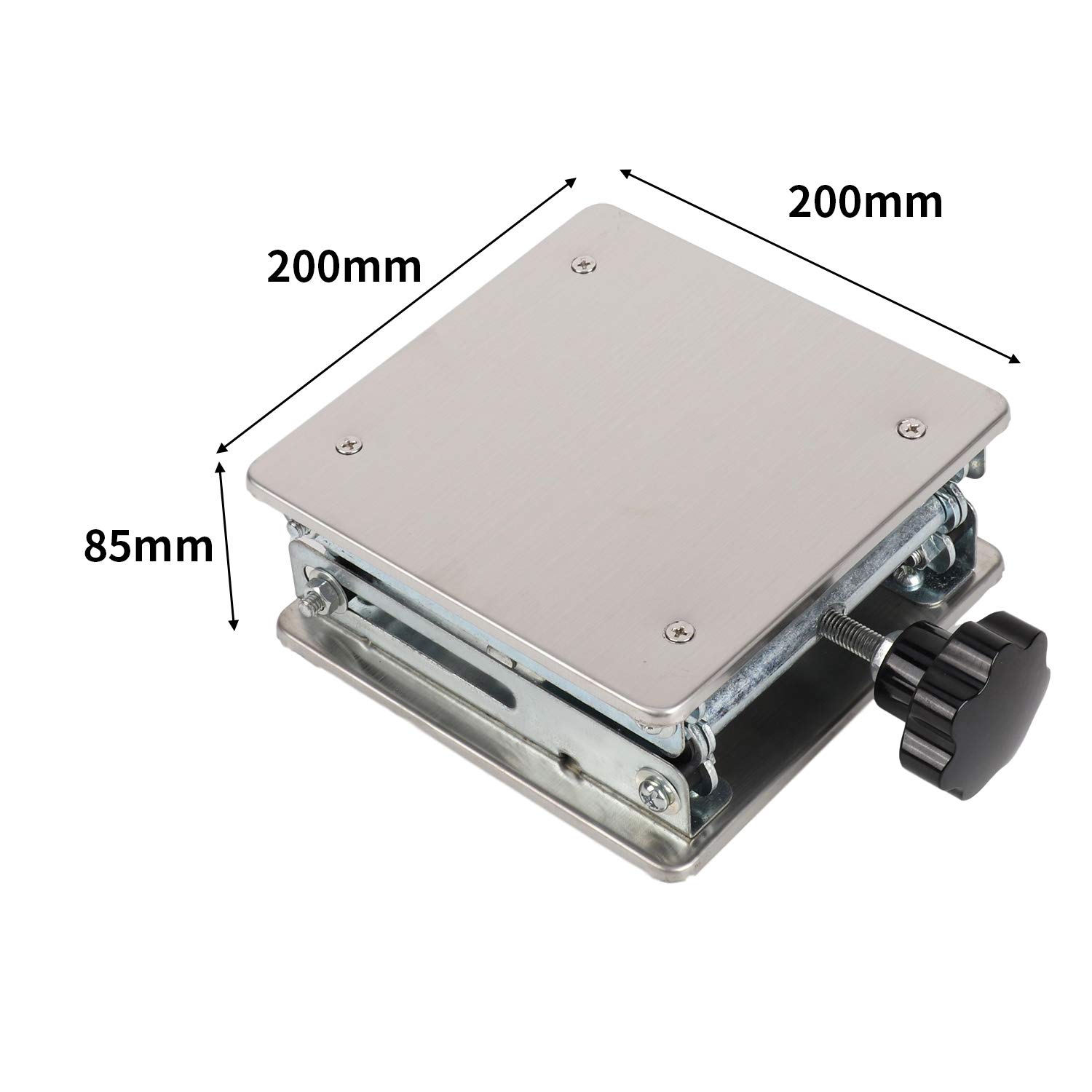 aleawol 8 x 8 inch Upgraded Lab Scissor Jack, Load Capacity 15Kg - Image 4