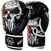 Spall Pro US Boxing Gloves for Men &amp; Women - Pro Training Sparring Punching Gloves - Muay Thai MMA, Kickboxing Heavy Bag Workout Leather Boxing Gloves