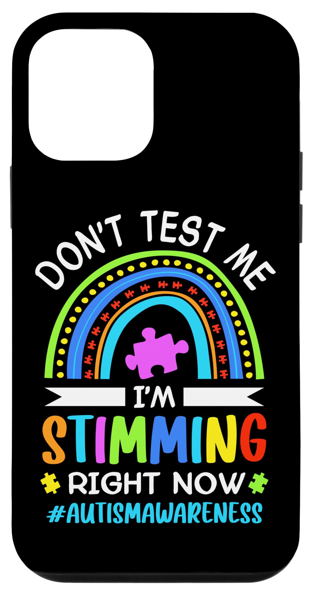 Funny Autism Spectrum Design for Autism Awareness Case for iPhone 12 mini