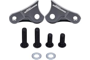 Waverspeed 1" Rear Lowering Kit for Harley Davidson 2017-2021, for Street Glide Special Aluminum Lowering Blocks, Touring Bikes Drop Kit