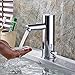 Asani Touchless Automatic Bathroom Faucet w/Heavy Duty Ceramic Valve | Genuine Brass Hands Free Sink Fixture | Precise Infrared Motion Sensor | Single Handle Temperature Control (Chrome)