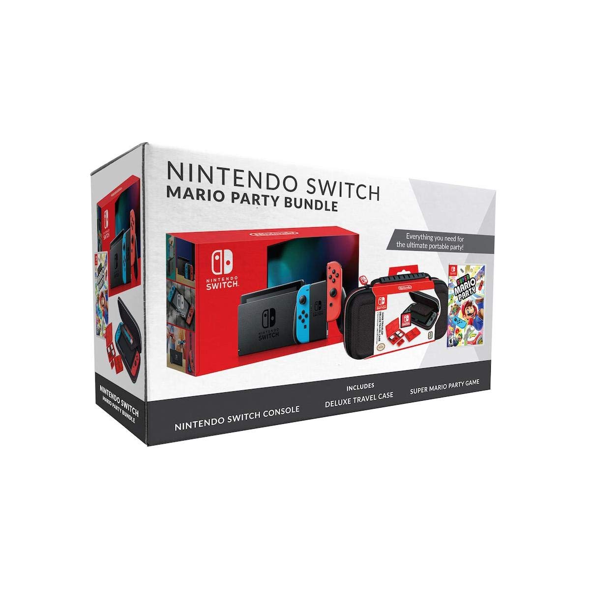 Nintendo Switch Bundle with Super Mario Party and Deluxe