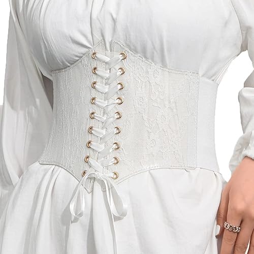 transparent corset belt