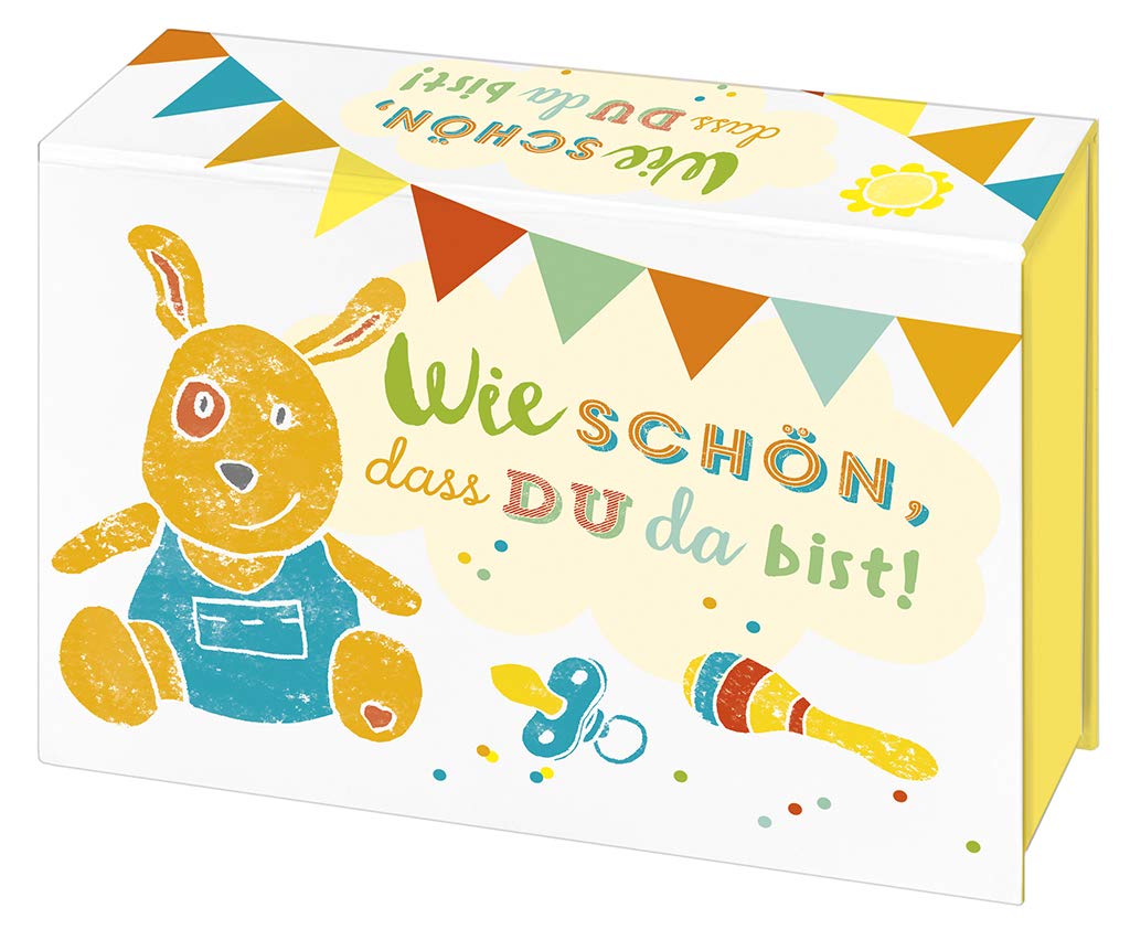 moses. 28052 Baby Keepsake Box for Birth or Christening Multi-Coloured [German Language]