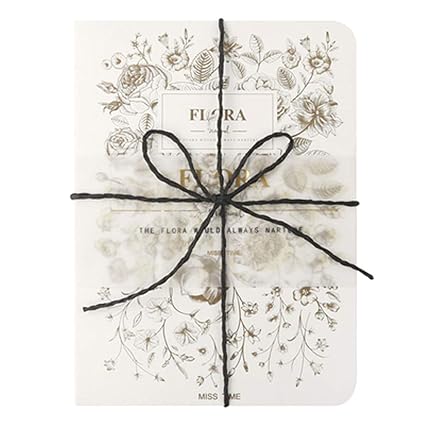 Busong Fleur Vintage Livre Fleur Fraîche à La Main Livre