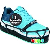 EVENup - Shoe Lift for Walking Boot I Kids' Size -Small I Shoe Balancer for Use with Fracture Boots or Leg Length Discrepancy I 3 Adjustable Heights for Gait Improvement I Shoe Leveler, Shoe Riser