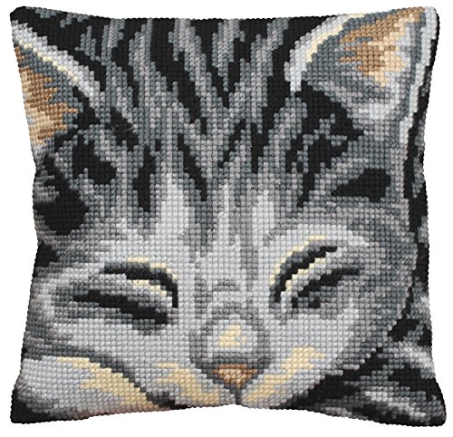 Yasmine Pillow Cross Stitch Kit-15.75x15.75