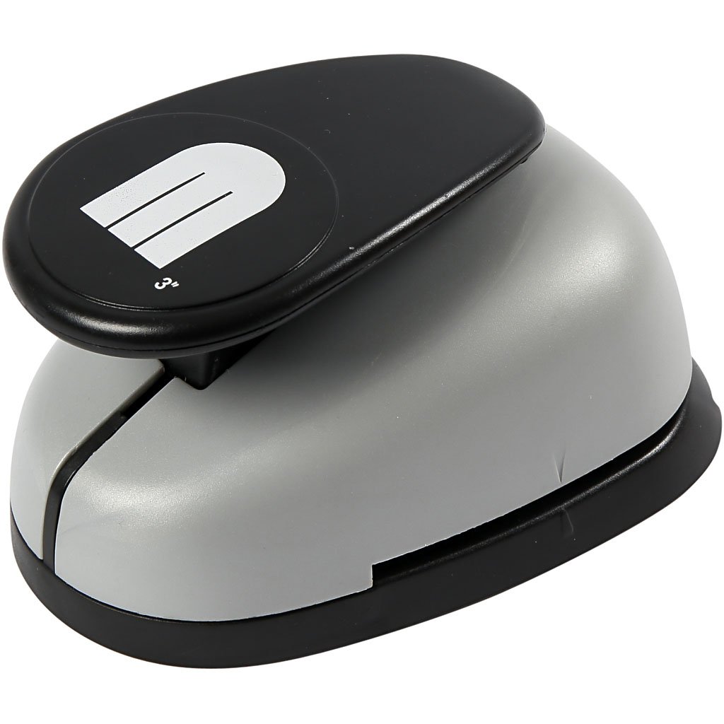 CREATIV 11303 Paper Punch, size 46x67 mm, braided heart, 1 pc