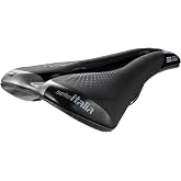 Selle Italia - Comfortable City Bike Saddle S 5 Lady Superflow Woman, Rail FeC Alloy &Oslash;7, Soft-Tek, Ultra Comfort Gel, Durable, Reflective Tape High Visibility, Ergonomic