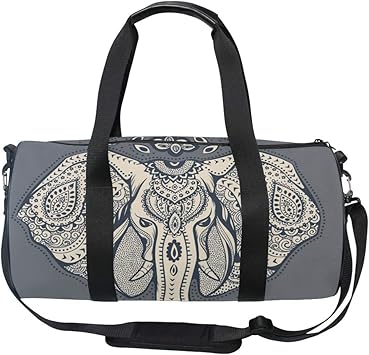 bohemian duffle bag