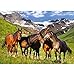 Melissa & Doug 500 pc Mountain Horses Cardboard Jigsaw